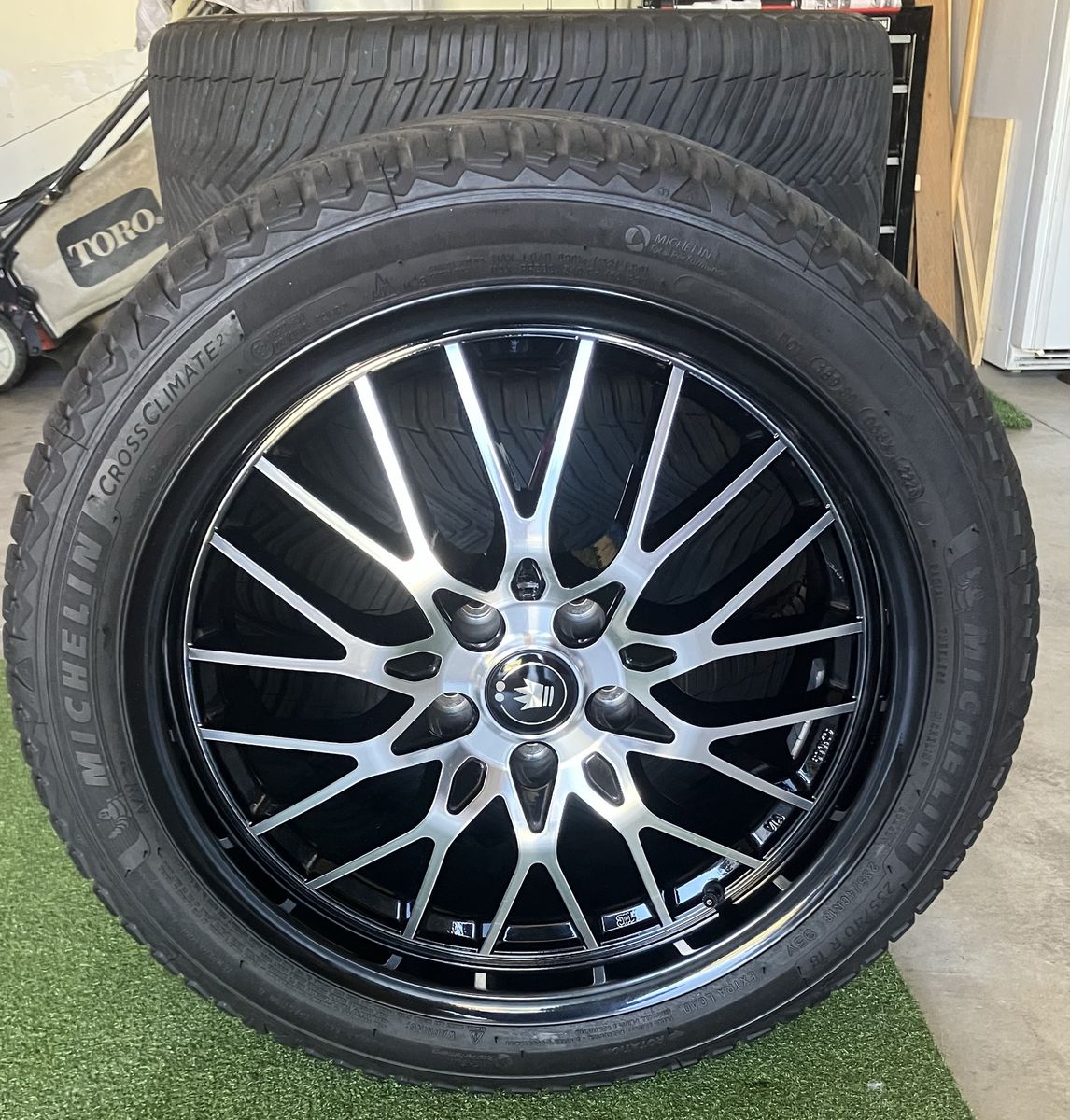 Tire set 4x Konig Lace & Crossclimate 2