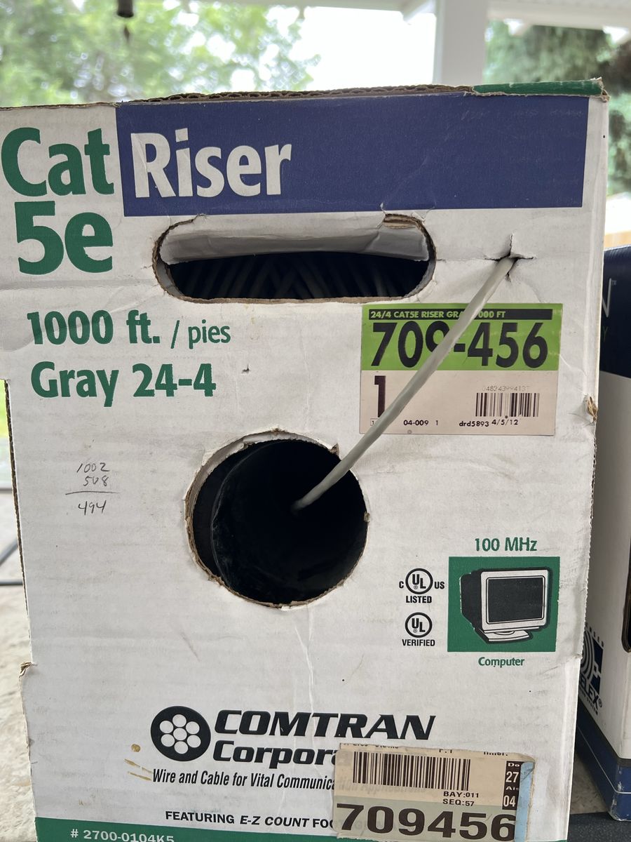 Cat 5e Cable