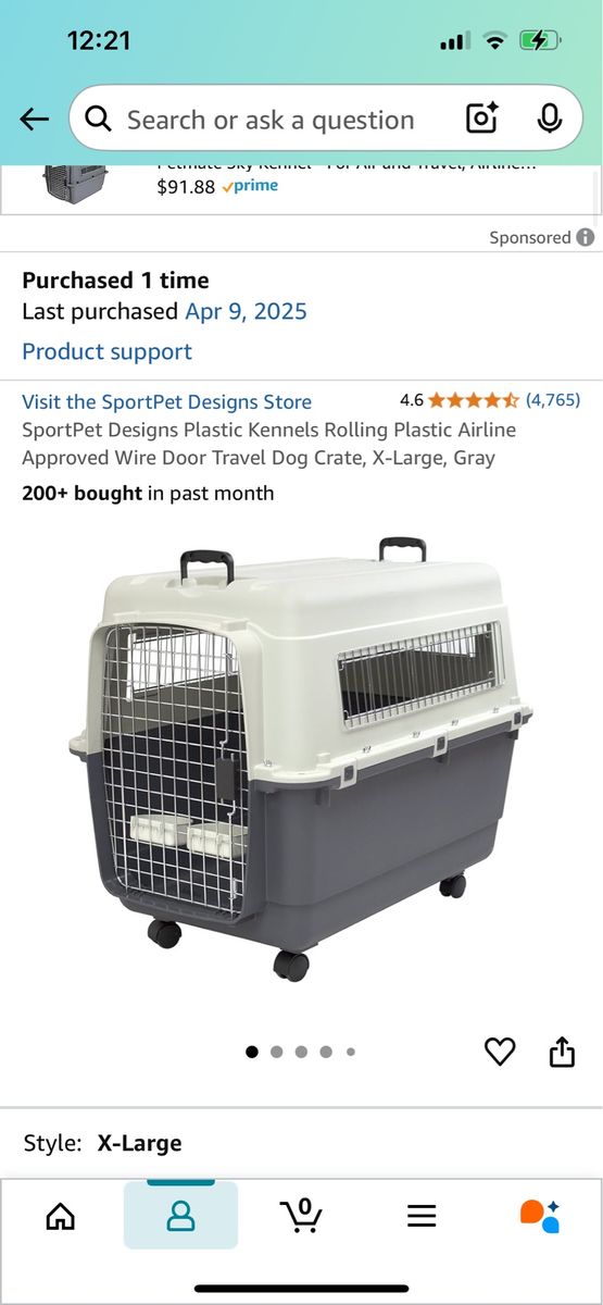 Large Dog Crate - Never Been Used
