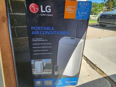 LG LP0818WNR 8,000 BTU Portable Air Conditioner