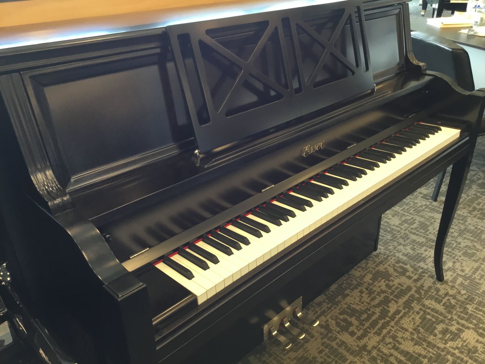 STEINWAY'S ESSEX DECORATOR PIANO!!!
