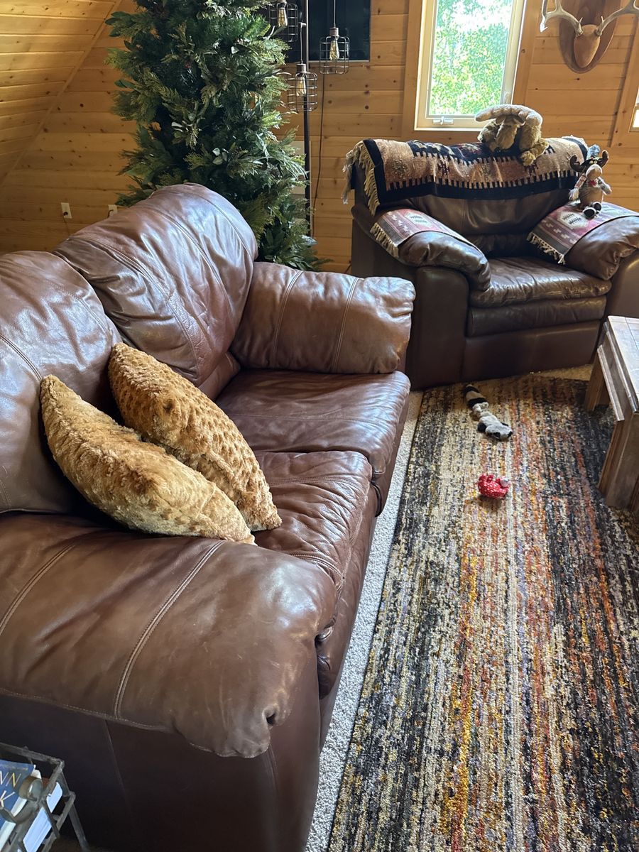 Leather furniture