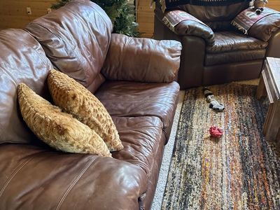 Leather furniture