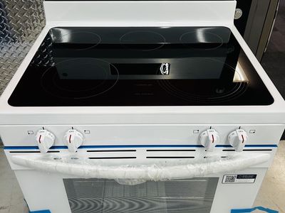 Frigidaire Electric Glass Top Range New