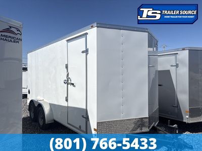 7x16 American Hauler Arrow Enclosed Cargo Trailer - 7'0" Interior - 7K GVWR -