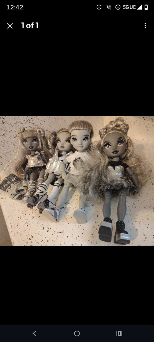 Shadow High MGA dolls 5 doll set
