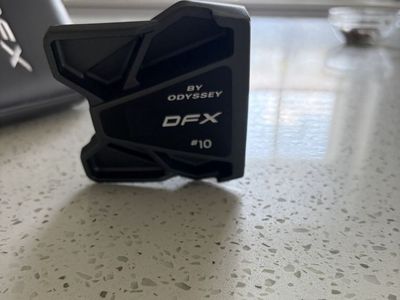 Odyssey DFX #10 Mallet Putter with Headcover