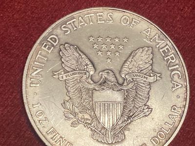 2000 United States American Silver Eagle Dollar Walking Liberty .999 Fine Silver