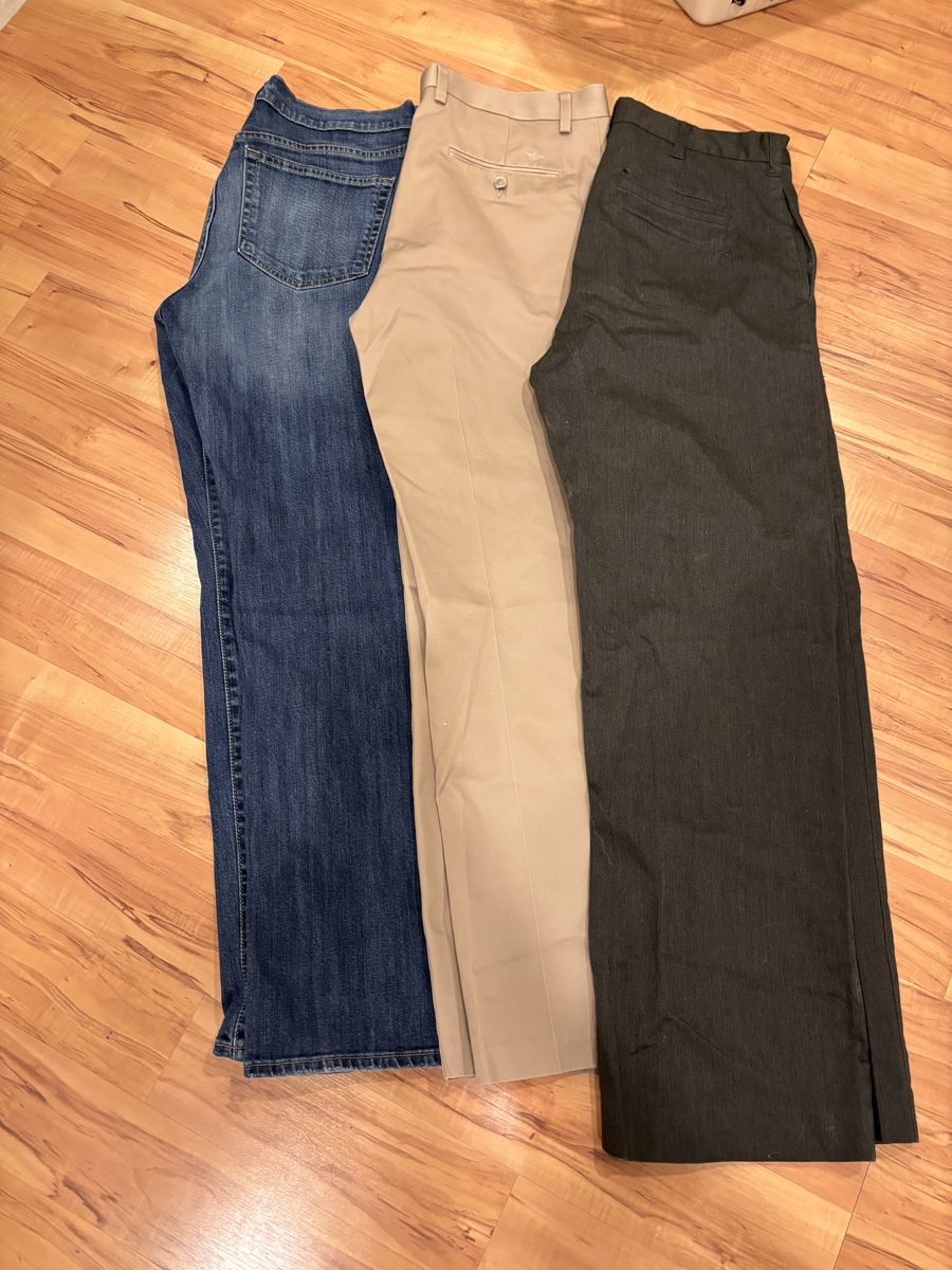 Mens 33x32 Pants Bundle