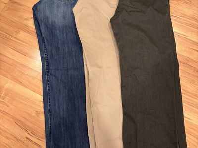 Mens 33x32 Pants Bundle