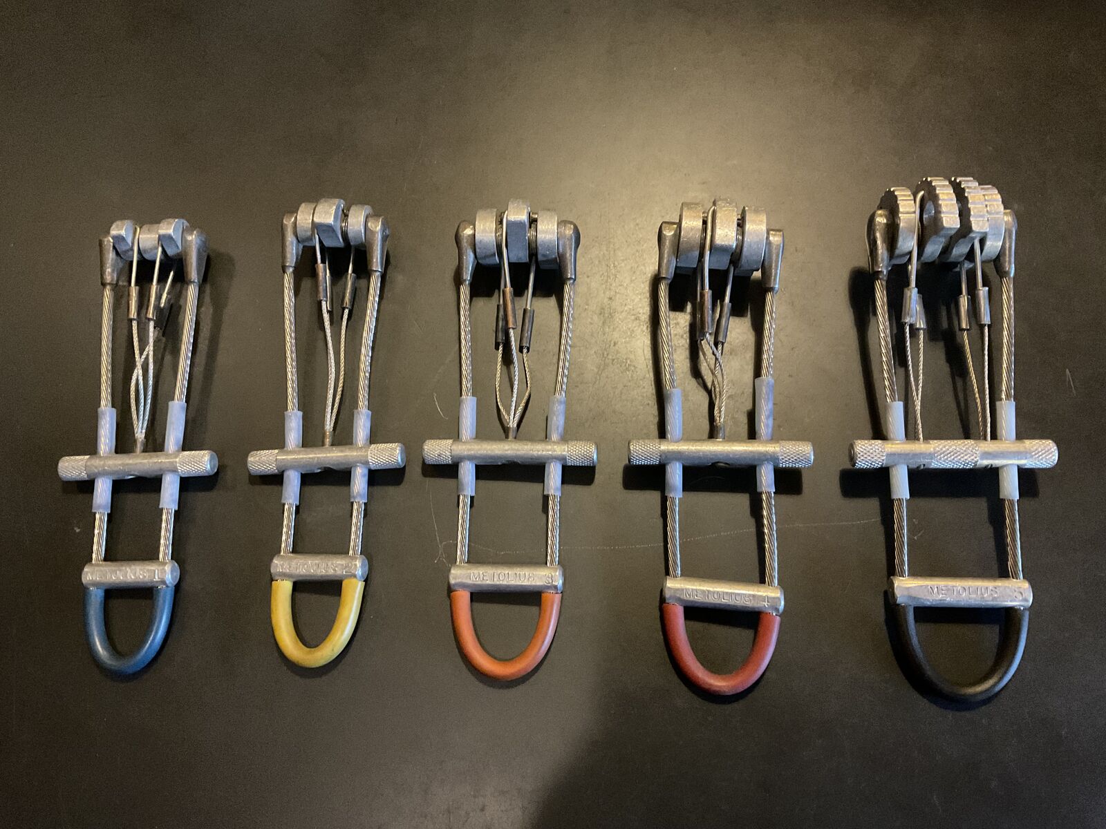 Metolius TCU cams - set of 5