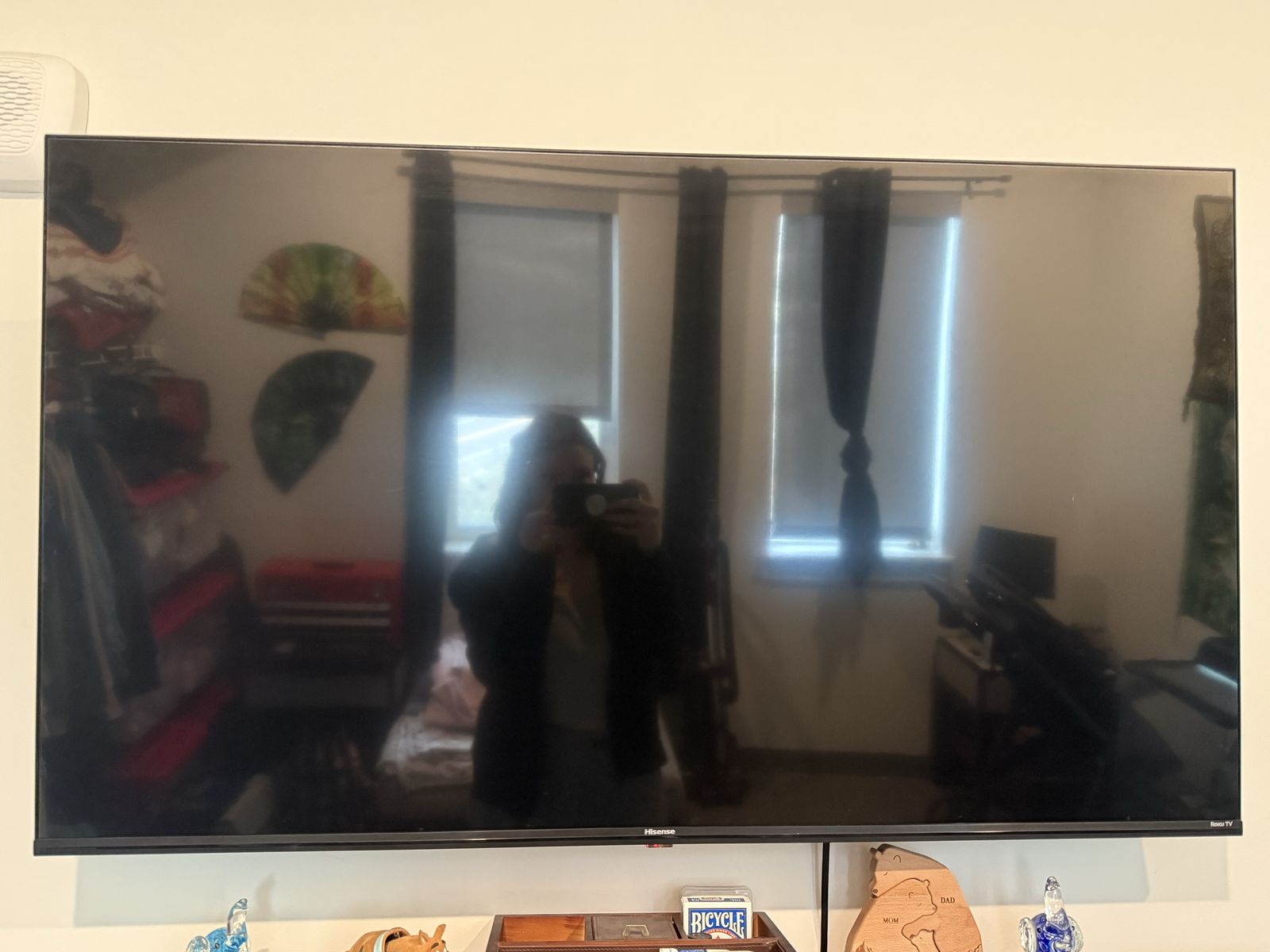 Hisense 50” 4K Roku TV + Wall Mount | $145 OBO