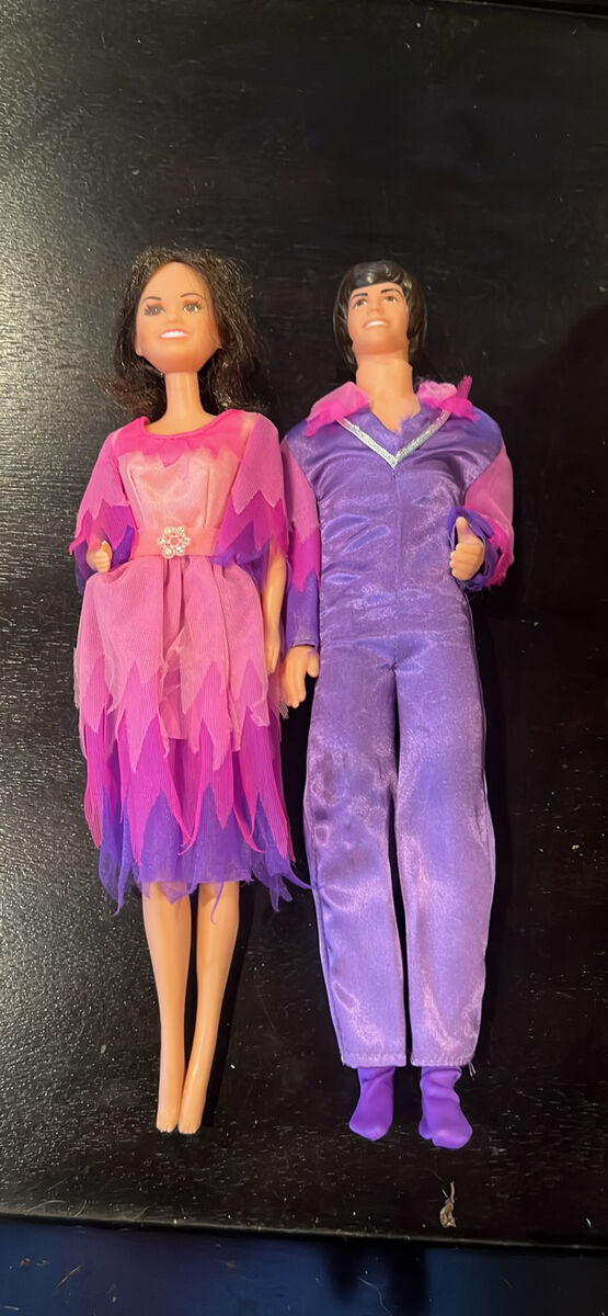 Donny and Marie osmond dolls