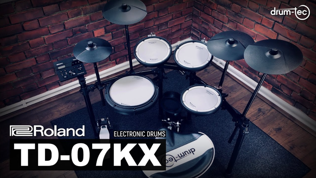 Brand new Roland V-Drum set TD-07KX.