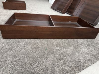 Dark Brown Ikea Under Bed Drawers