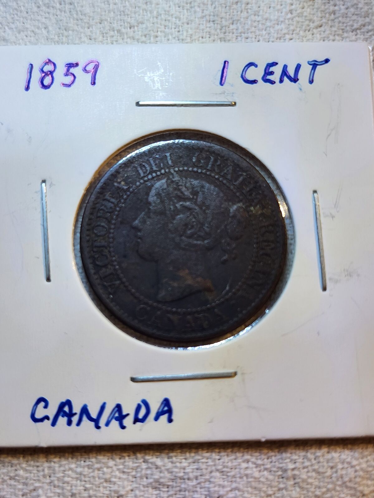 1859 Canada 1 Cent