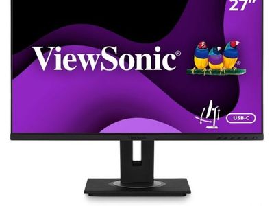 ViewSonic VG2755 27" 1080p Ergonomic Monitor with USB-C (New)