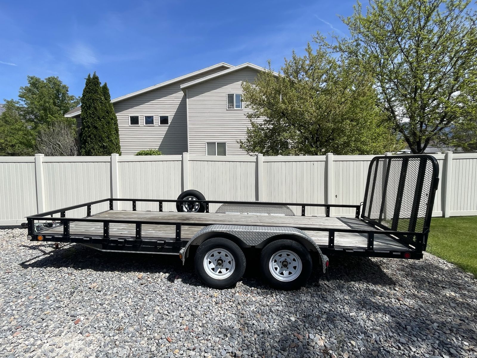 2018 PJTM 18X77 Utility Trailer