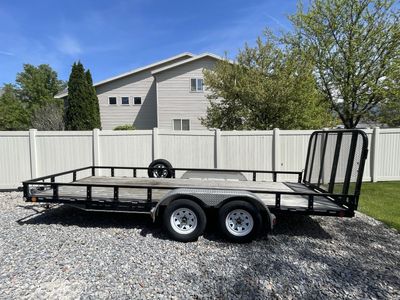 2018 PJTM 18X77 Utility Trailer