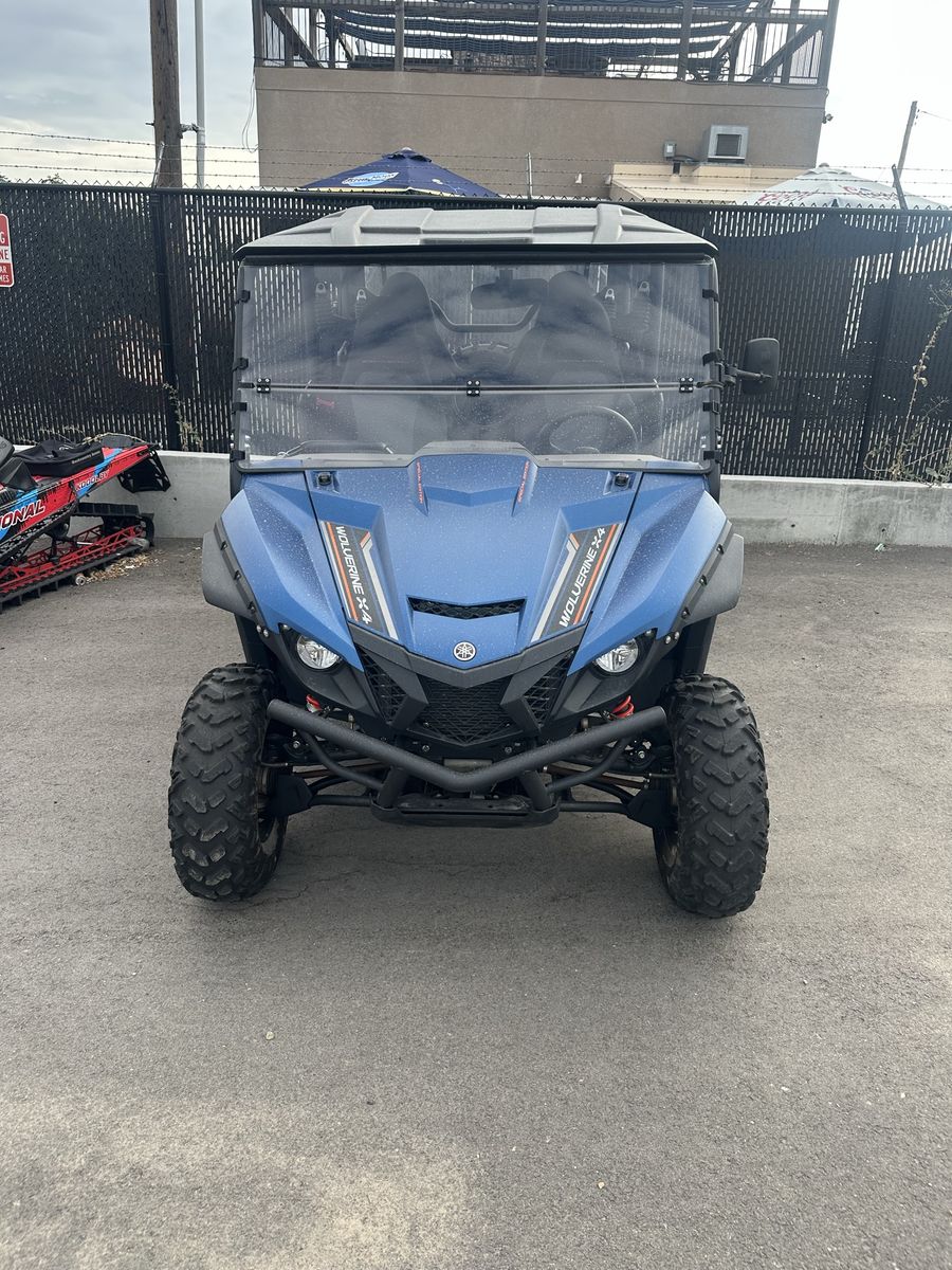 Yamaha Wolverine X4 SE Blue 4-Seater Utility Side-by-Side UTV