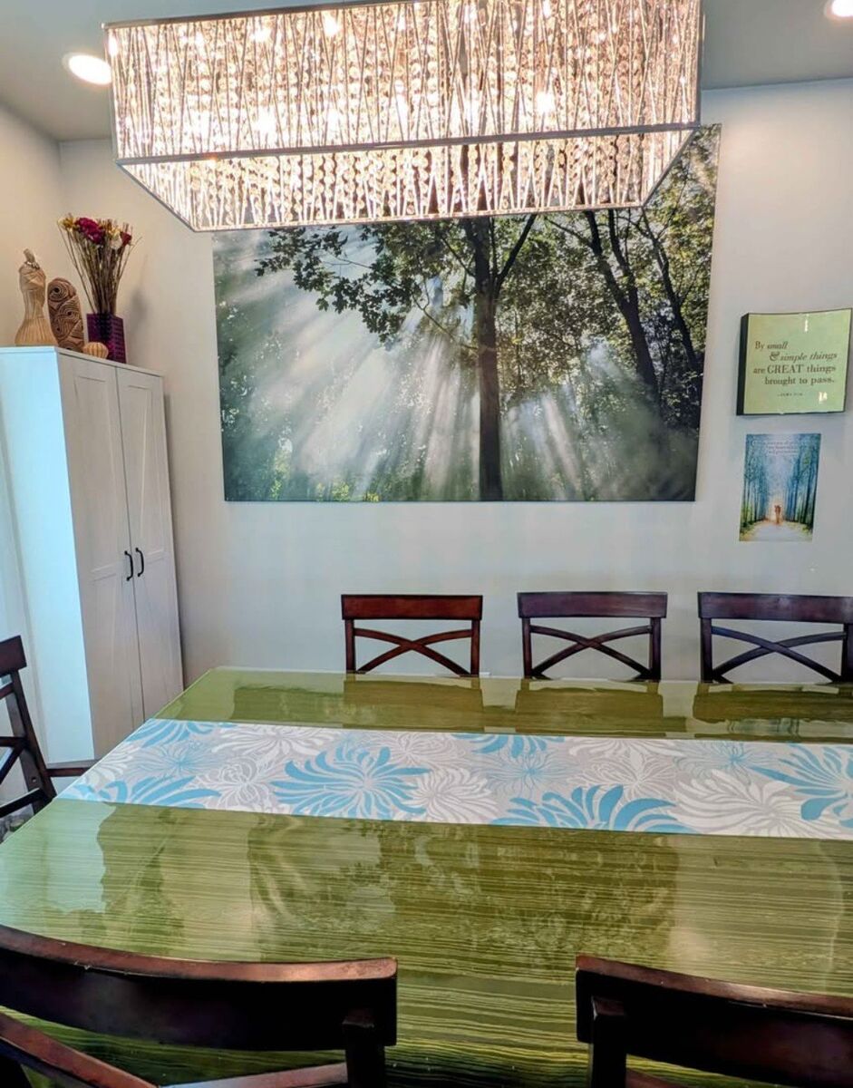 Dining Table Set with 8 chairs!