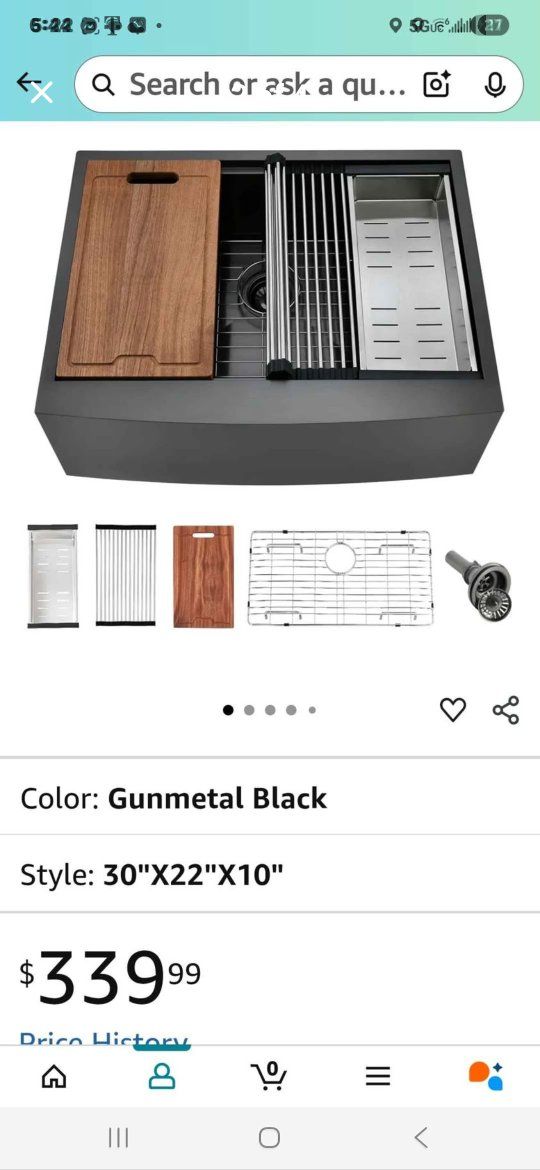 Farmhouse apron 30" Sink (NEW)