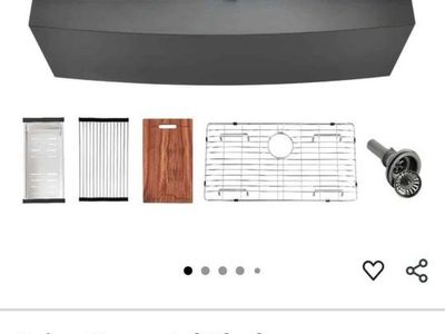 Farmhouse apron 30" Sink (NEW)