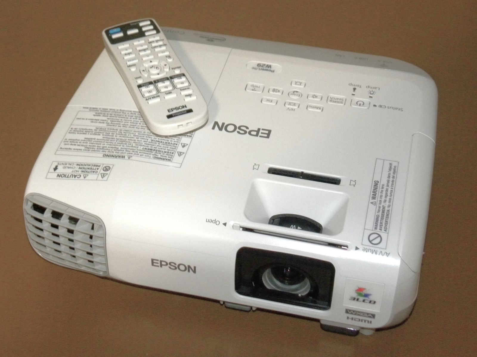 Epson Powerlite W29 3000 Lumens Projector