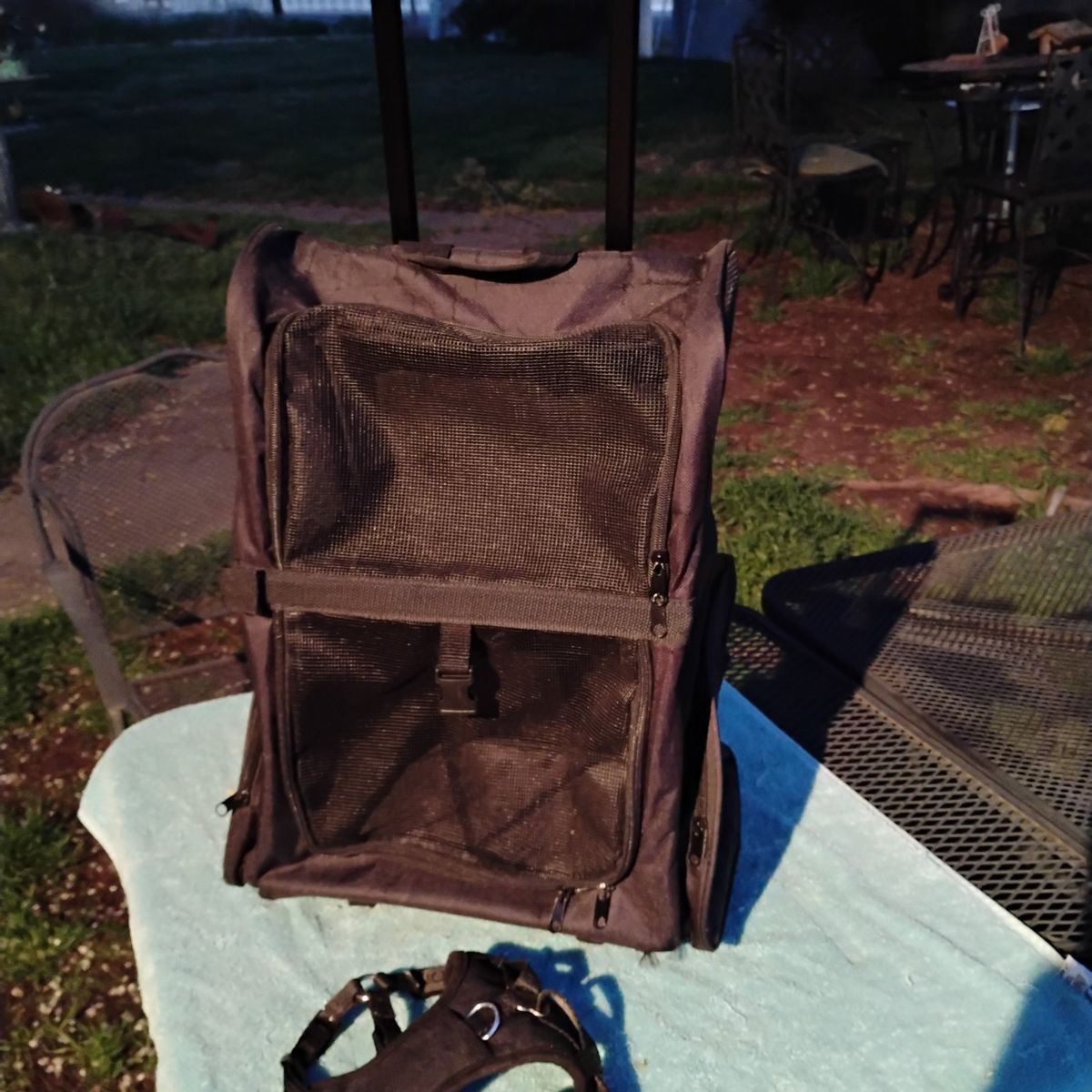 Backpack Rolling Pet Carrier