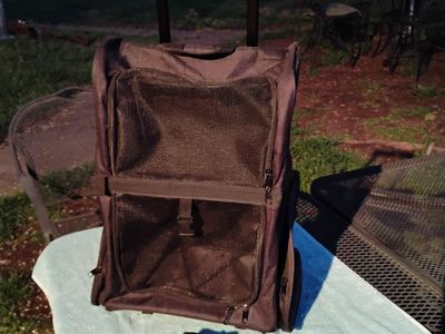 Backpack Rolling Pet Carrier
