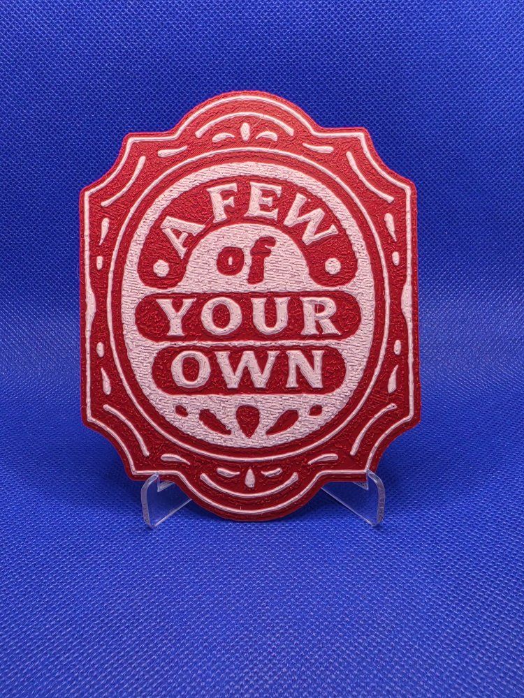 Noah Kahan - A Few of Your Own 3D Print