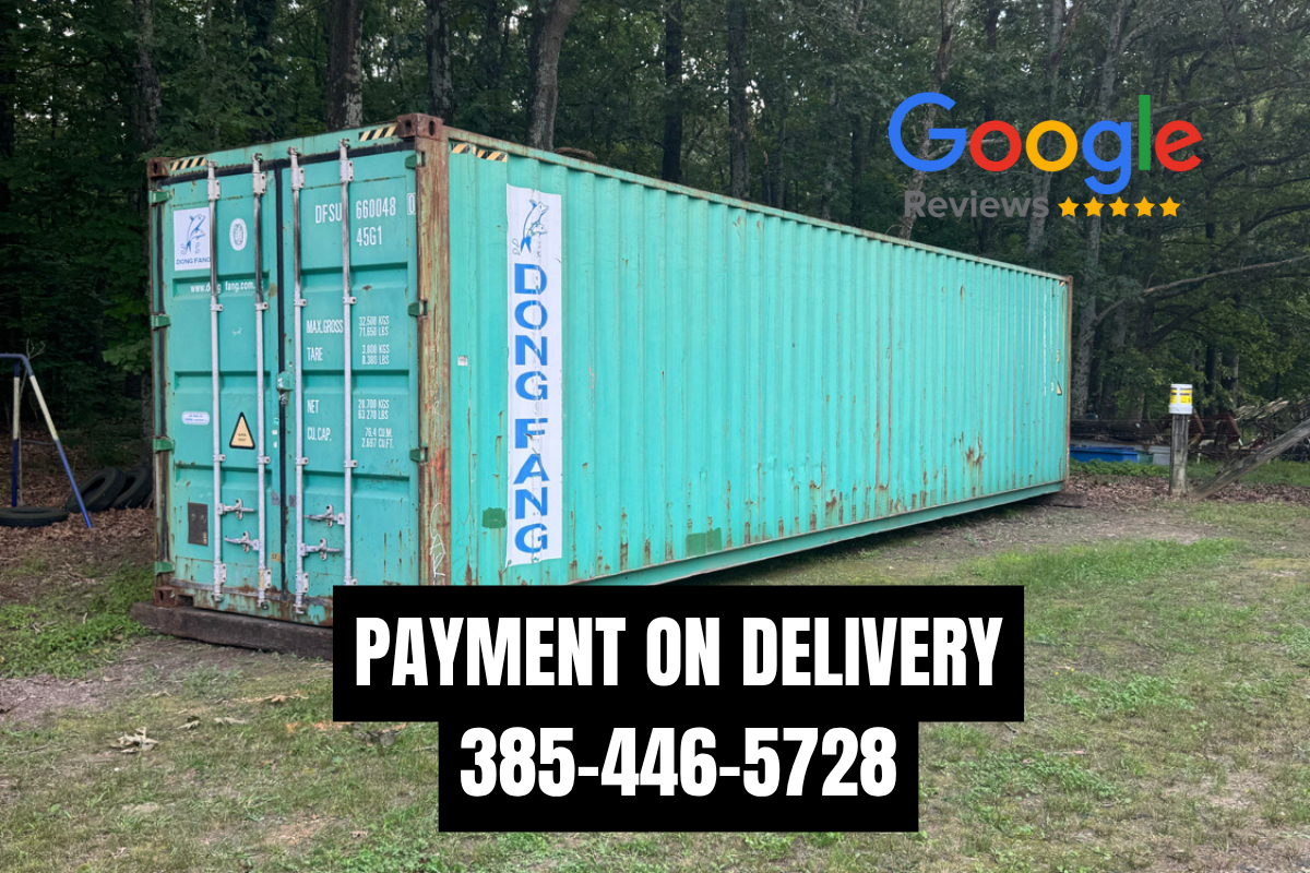 20' Shipping Container – Extra Storage Space – Delivery Available