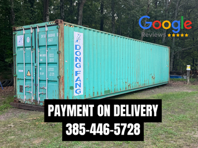 20' Shipping Container – Extra Storage Space – Delivery Available