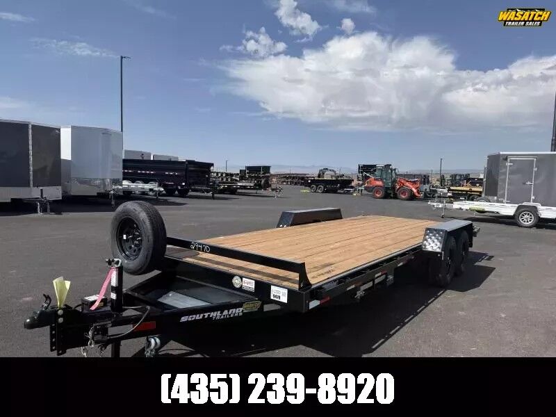 Southland Trailers 7X20 10K LBAT52 6" TUBE Equipment Trailer