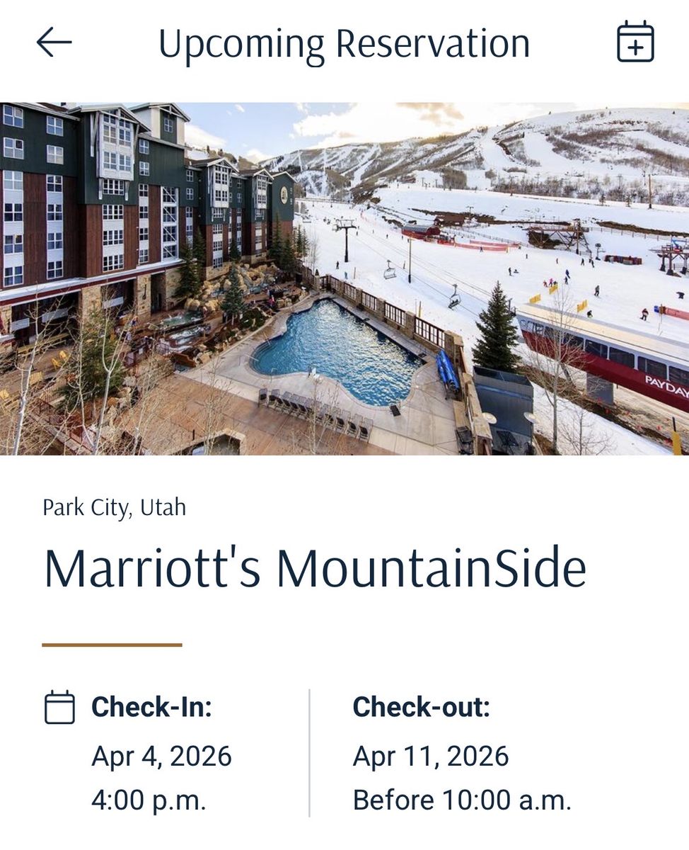 Spring Break Vacation Deal!! Marriott Mountainside