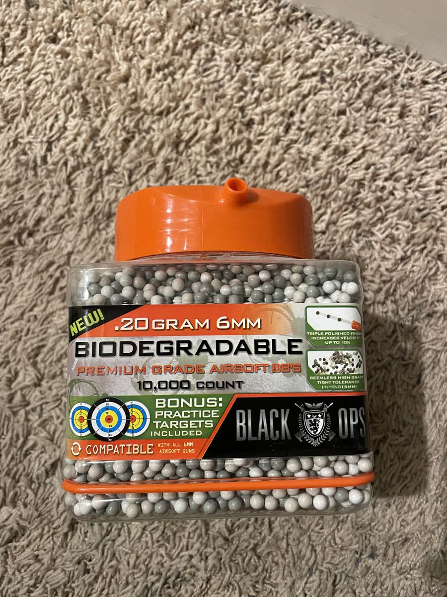 10,000 .20 gram Airsoft BB's