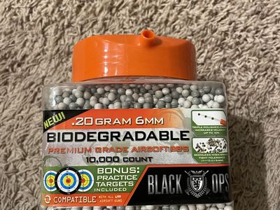 10,000 .20 gram Airsoft BB's