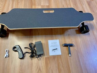 NEW Electric Longboard 24v 400W 4AH Battery