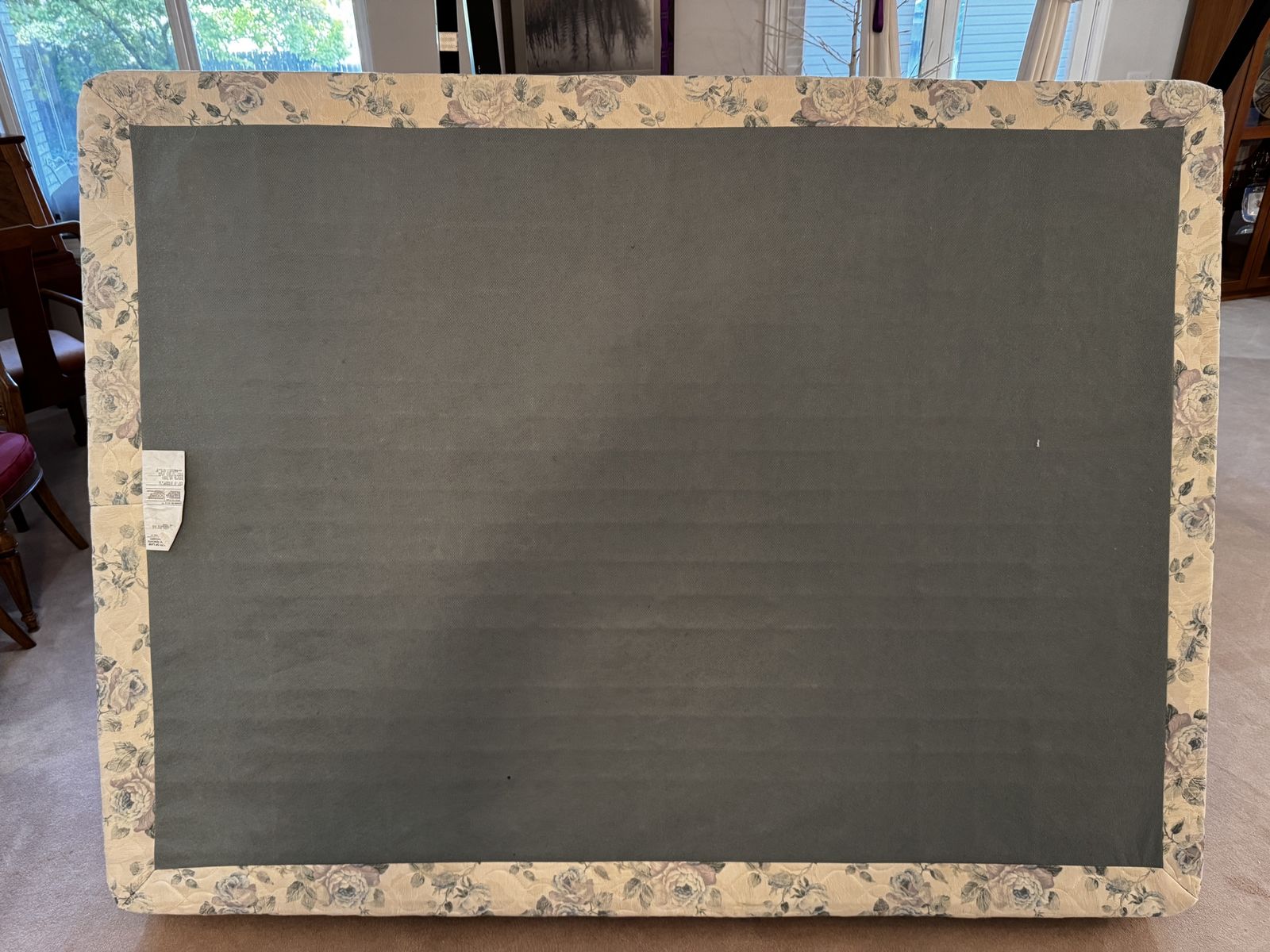 Floral Queen Box Spring for Mattress