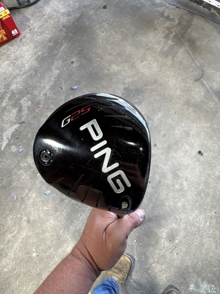 RH Ping G25 driver sr flex