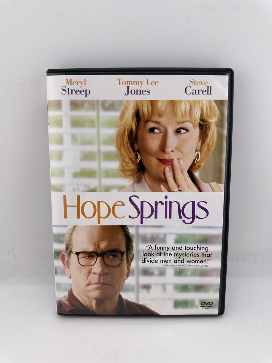 Hope Springs DVD 2012 Meryl Streep Tommy Lee Jones Steve Carell Romantic Comedy