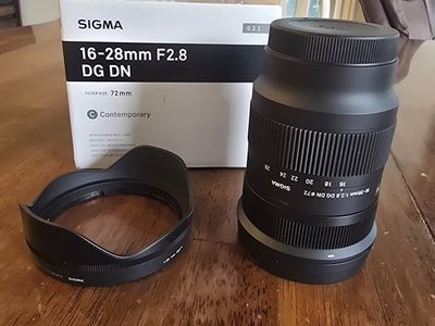 Sigma 16-28mm F2.8 DG DN Contemporary Lens for Sony E / L-Mount