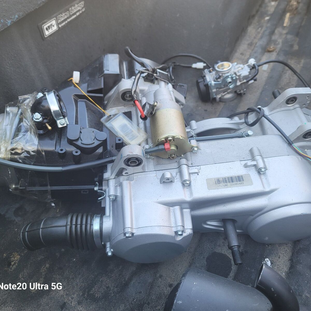 200cc gy6 short case with reverse