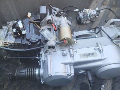 200cc gy6 short case with reverse