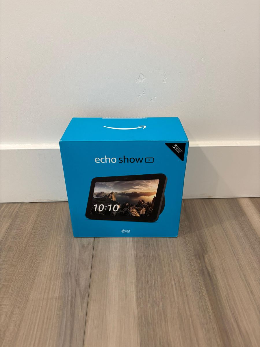 Amazon Echo Show 8 (3rd Gen) with Spatial Audio, Smart Home Hub, and Alexa - Charcoal