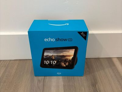 Amazon Echo Show 8 (3rd Gen) with Spatial Audio, Smart Home Hub, and Alexa - Charcoal