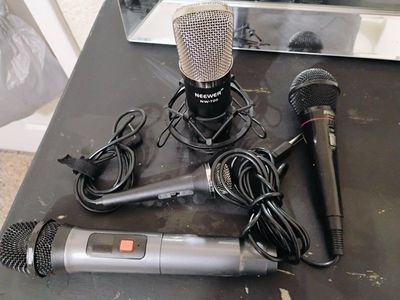 4 Mic's All 4 included