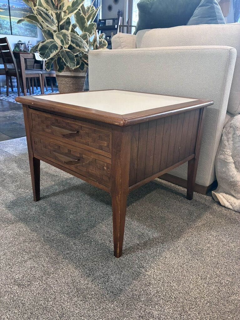Square Wood End Table or Night Stand