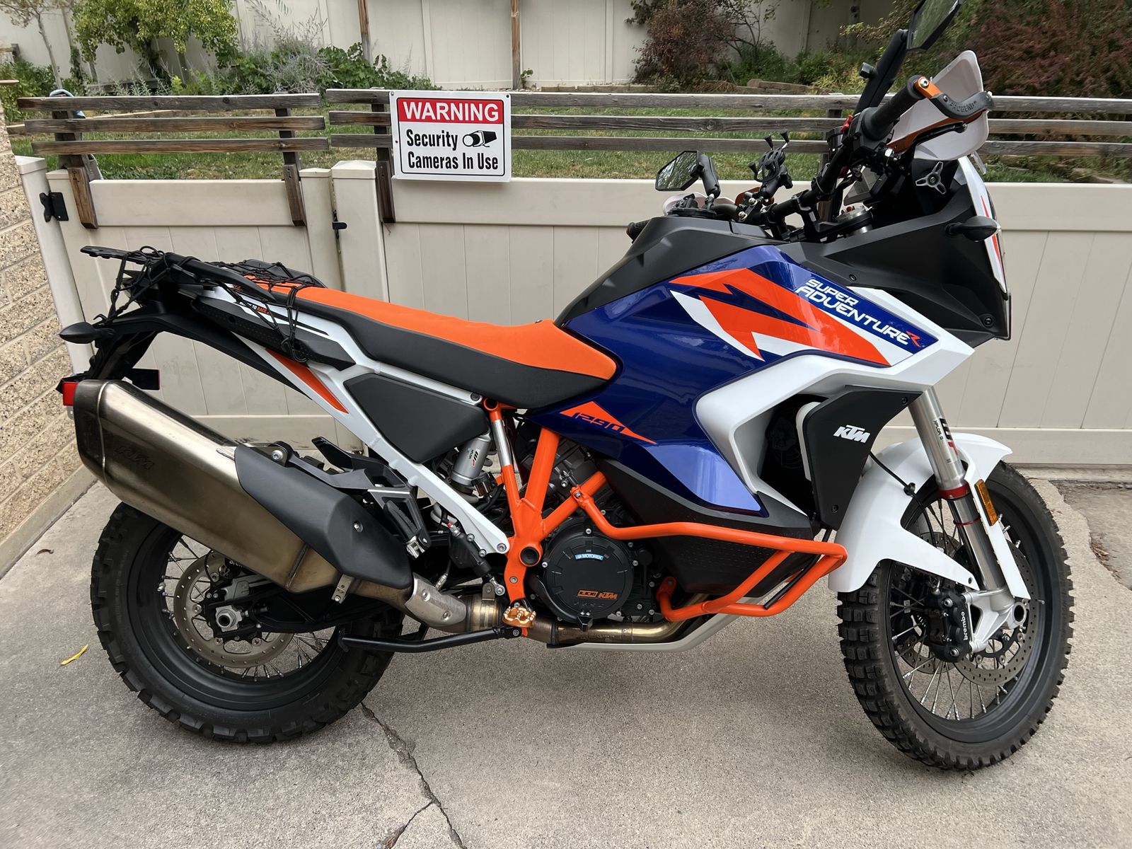 KTM 1290 Super Adventure R Motorcycle 2700 miles