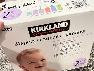 Costco OLD STYLE Diapers Size 2